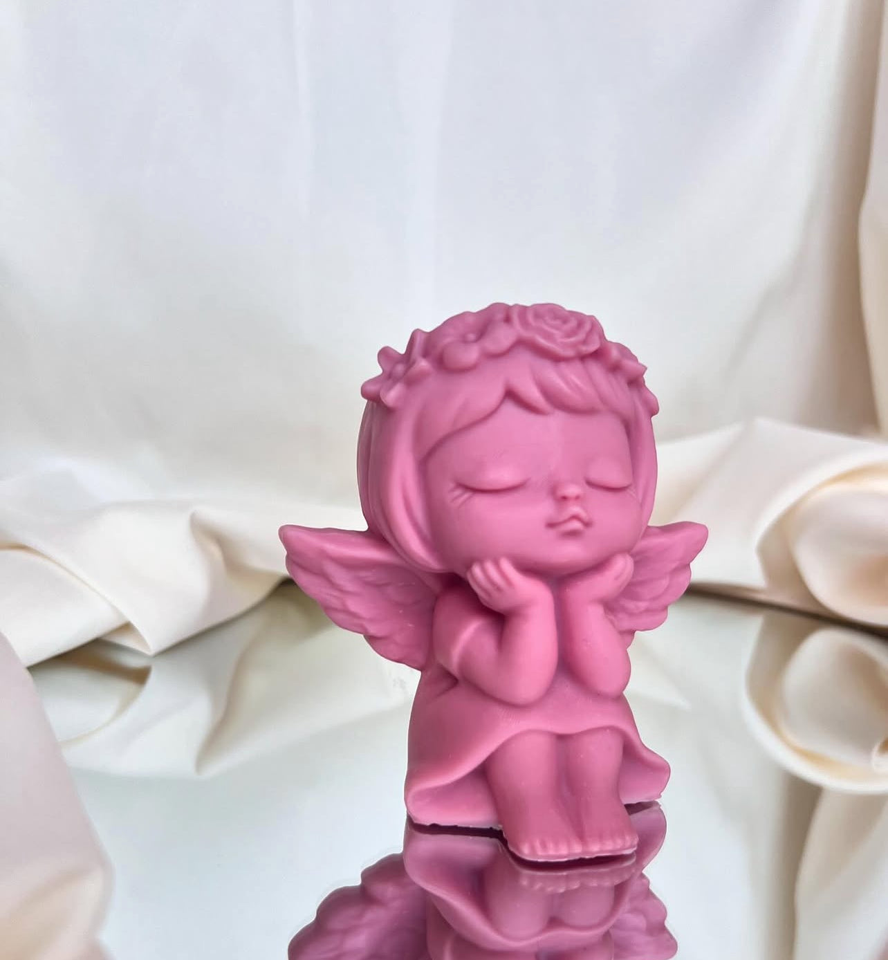 Angelo porta candela grande