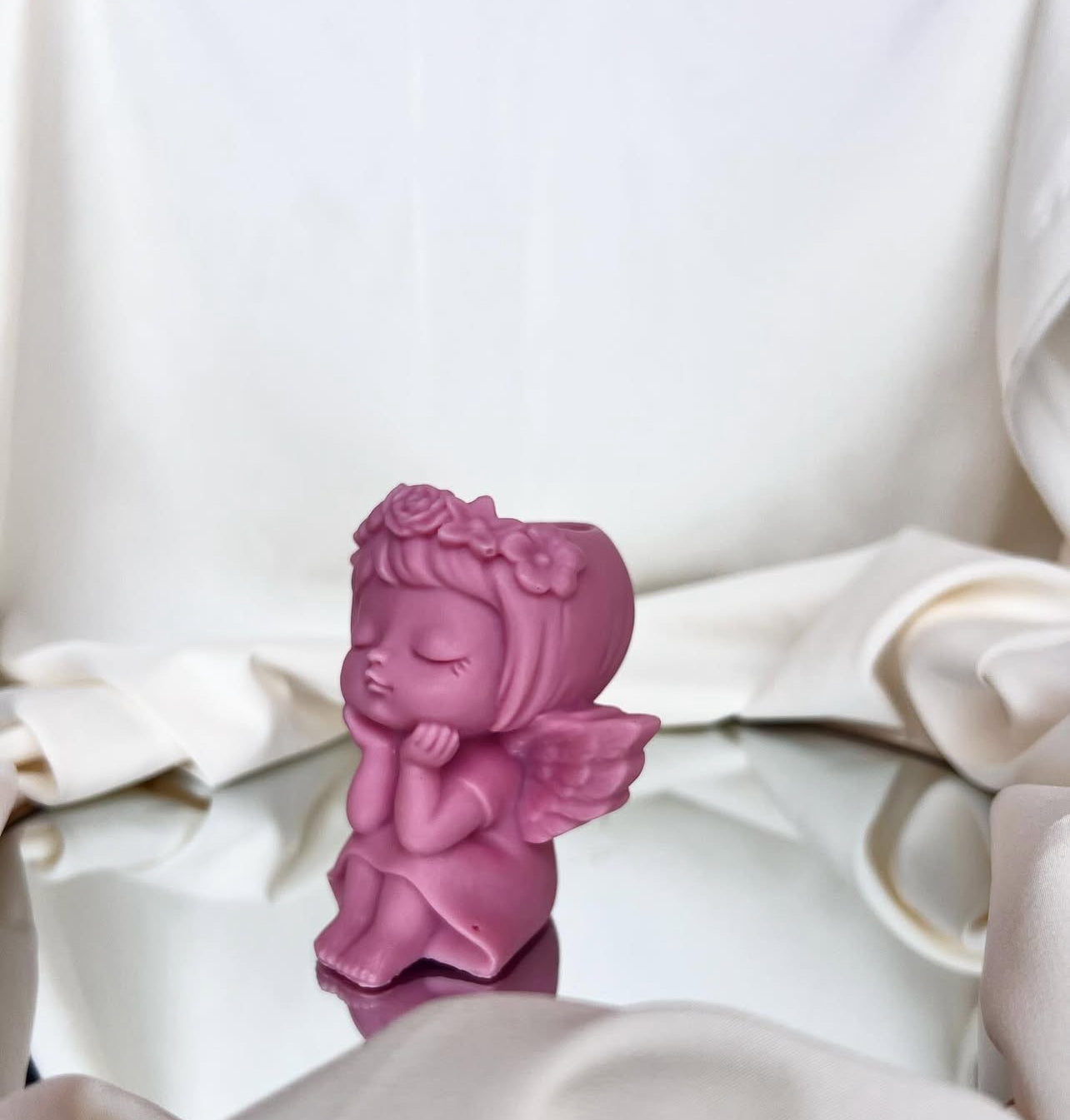 Angelo porta candela grande