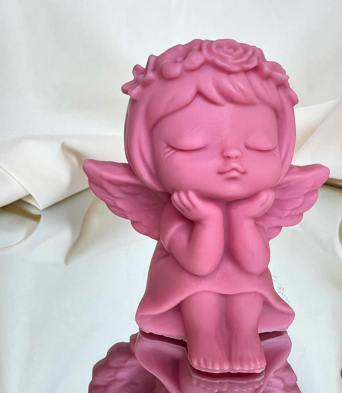 Angelo porta candela grande