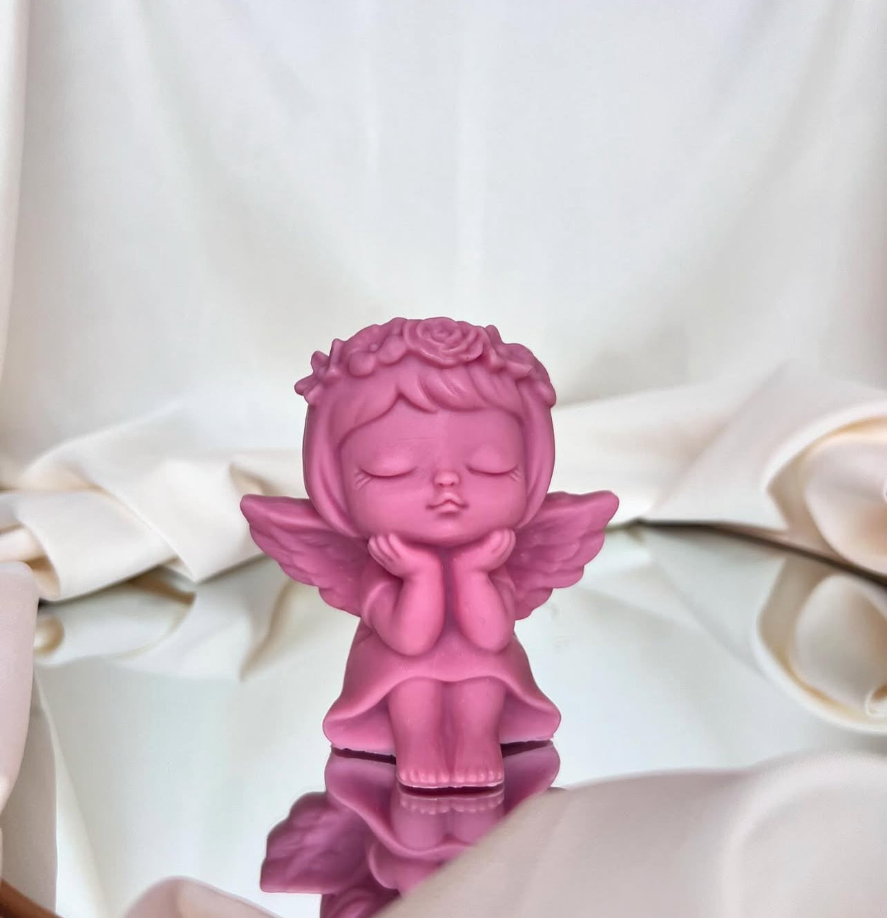 Angelo porta candela grande