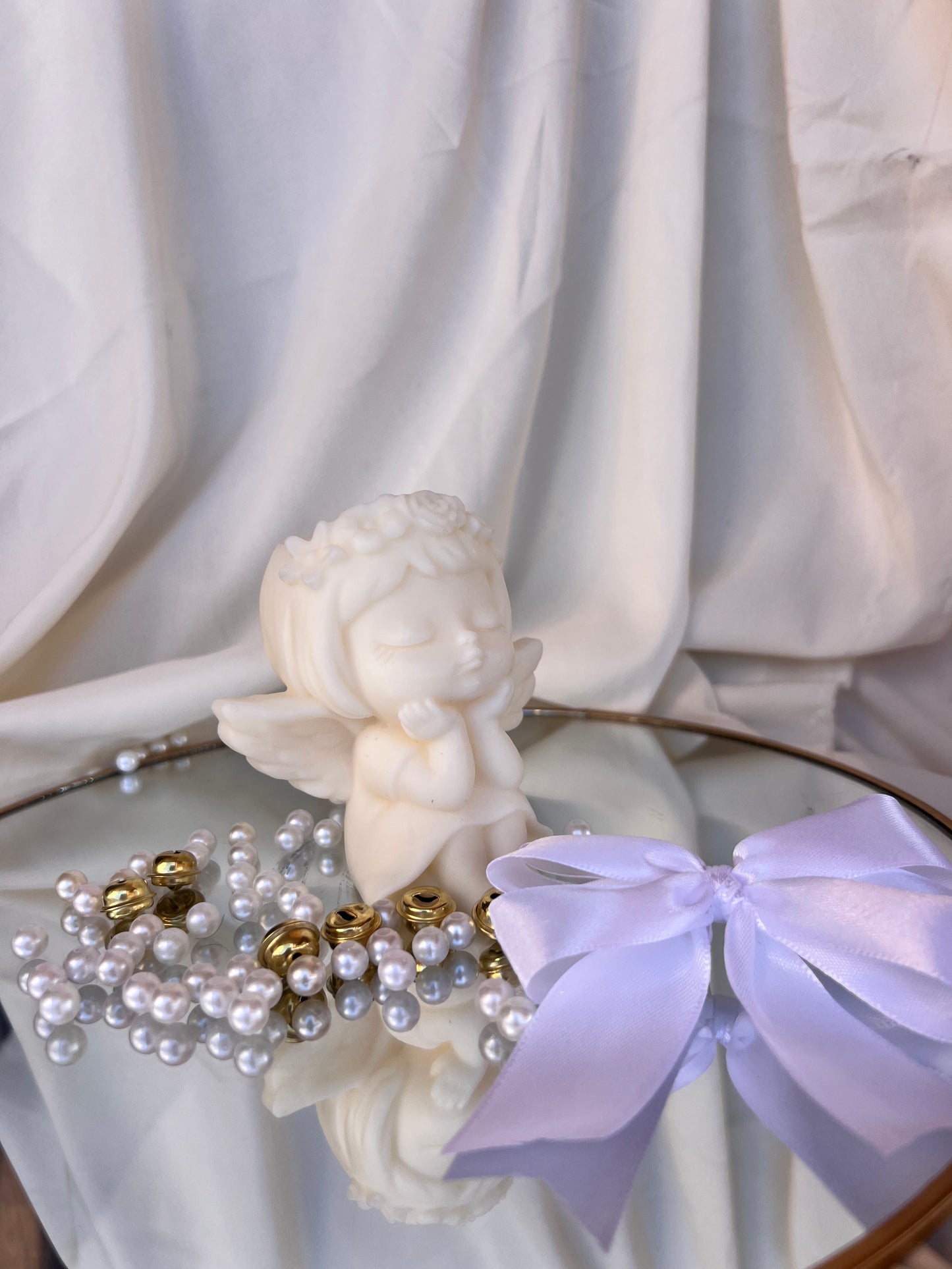 Angelo porta candela grande